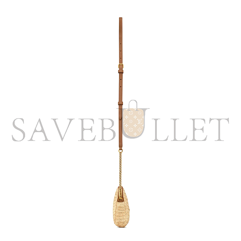 YSL GABY ZIPPED POUCH IN RAFFIA 774293GAAEE2080 (18*13*3.5cm) YSL GABY ZIPPED POUCH IN RAFFIA 774293GAAEE2080 (18*13*3.5cm)